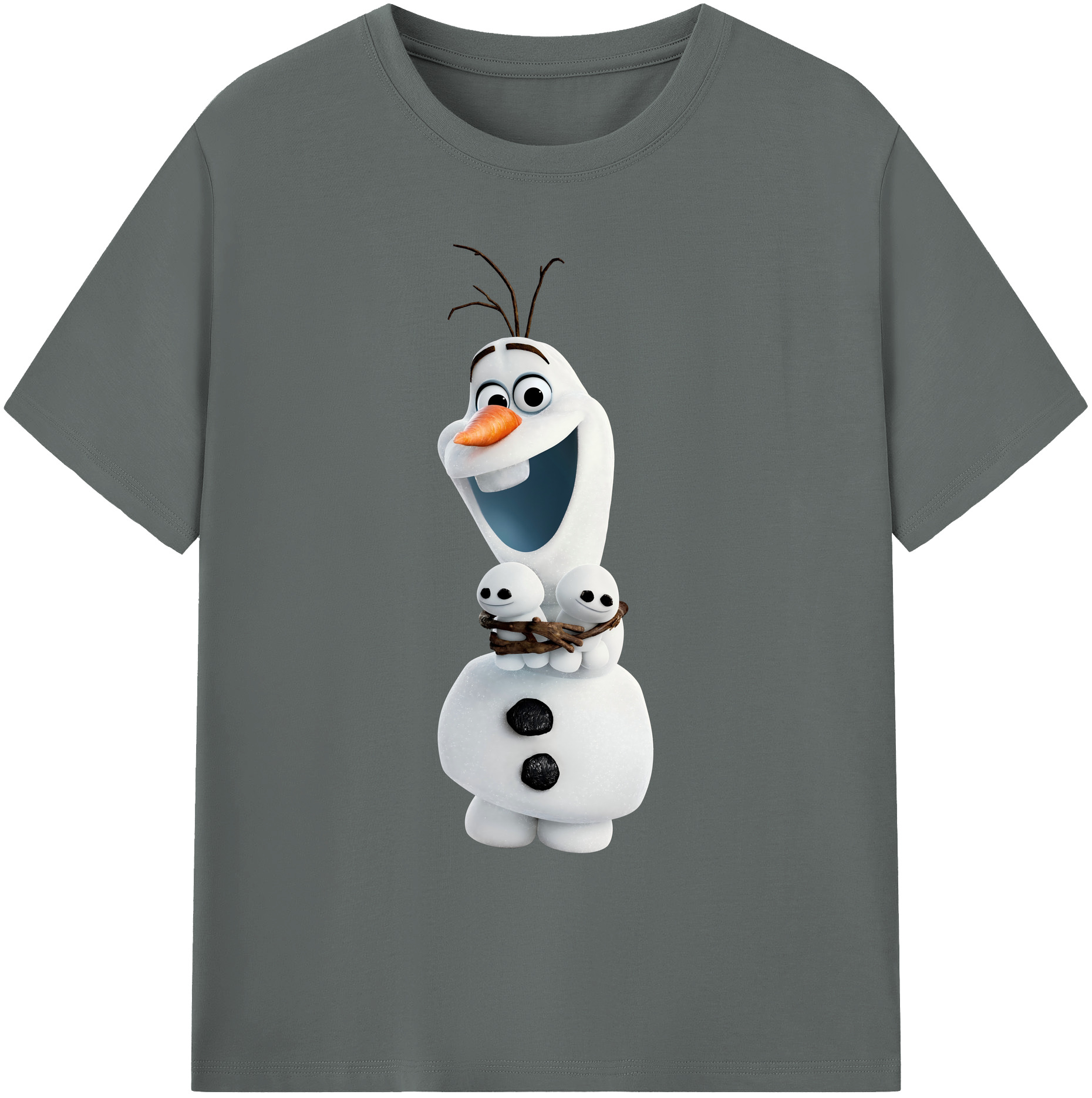 （画像用） アナと雪の女王 アンナ エルサ Frozen Anna Elsa 綿100％ メンズ半袖Tシャツ｜肌触りやわらか＆通気性